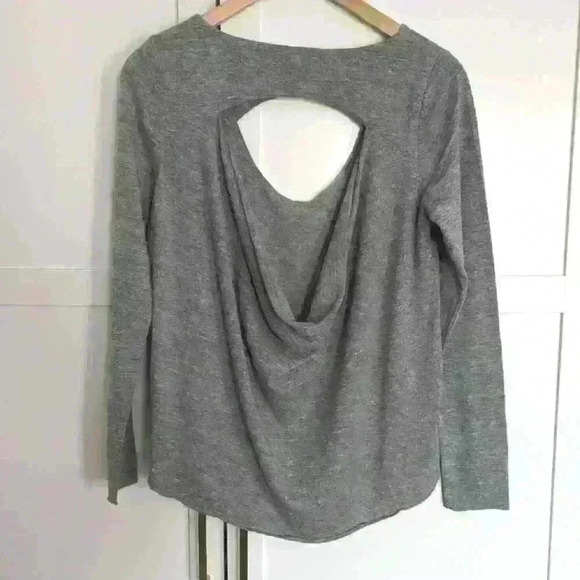 Chaser Heather Grey Long Sleeve  Shirt - Picture 2 of 3